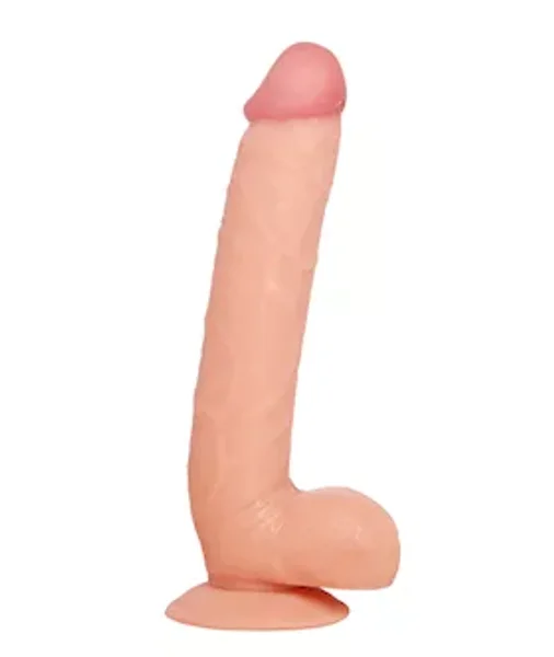Raging Cockstars Just Bang Jack 8 Inch Realistic Suction Cup Dildo - Flesh — image 2 of 2