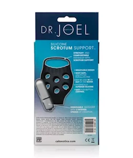 Dr Joel Silicone Scrotum Support - Black — image 19 of 19