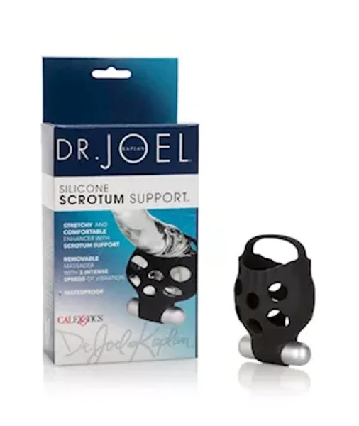 Dr Joel Silicone Scrotum Support - Black — image 11 of 19