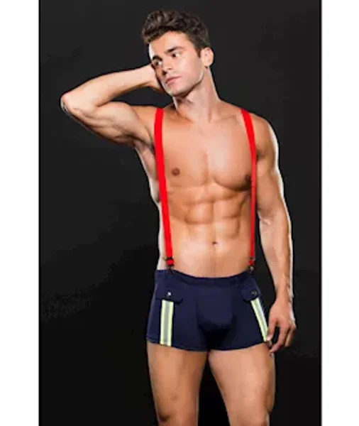 Envy Fireman Bottom With Suspenders 2 Piece -  M/l — image 2 of 2