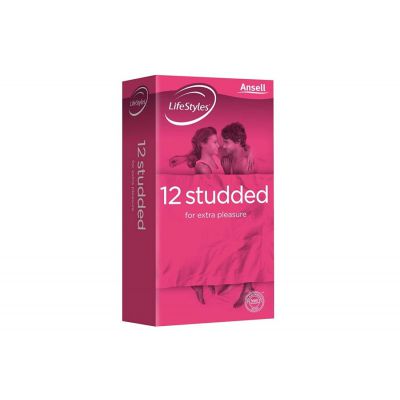Lifestyles Studded Condoms 12 pack