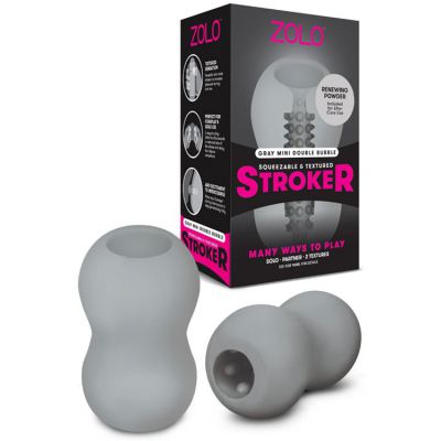 ZOLO Mini Double Bubble 3 1 Masturbator Oral Enhancer