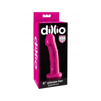 Dillio Please Her 6 5 inches insertable Pink Dildo