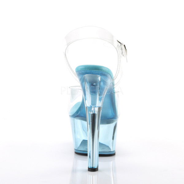 6 inches Heel, 2 1/4 inches Tinted PF Ankle Strap Sandal