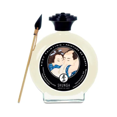Edible Body Paint Vanilla Chocolate Temptation 3 5 Fl Oz 100 ml