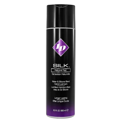 ID Silk Natural Feel Water Based Lubricant 8 5floz 250mls