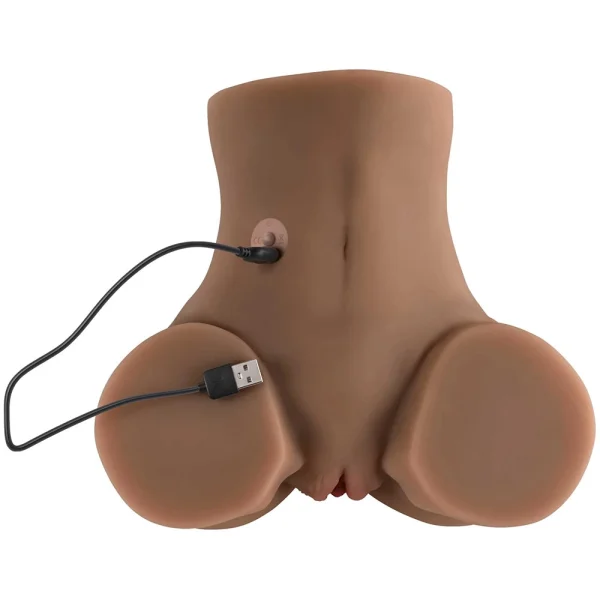 Rear Beauty Sucking & Vibrating Masturbator