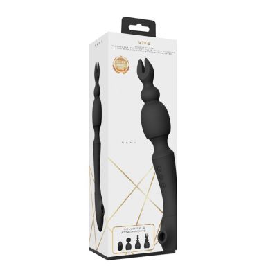 VIVE Nami 20 Function Clitoral Suction G Spot Wand Pulse Vibe