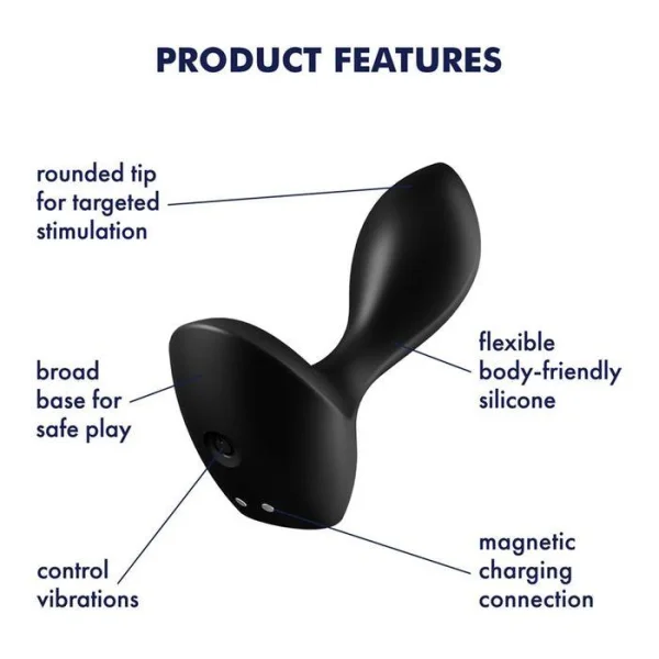 Satisfyer Backdoor Lover Vibrating Anal Plug