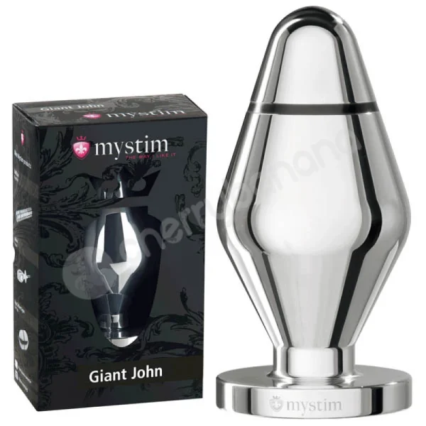 Mystim Giant John E-stim Butt Plug