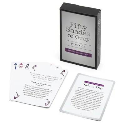 Fifty Shades Play Nice Talk Dirty Cards