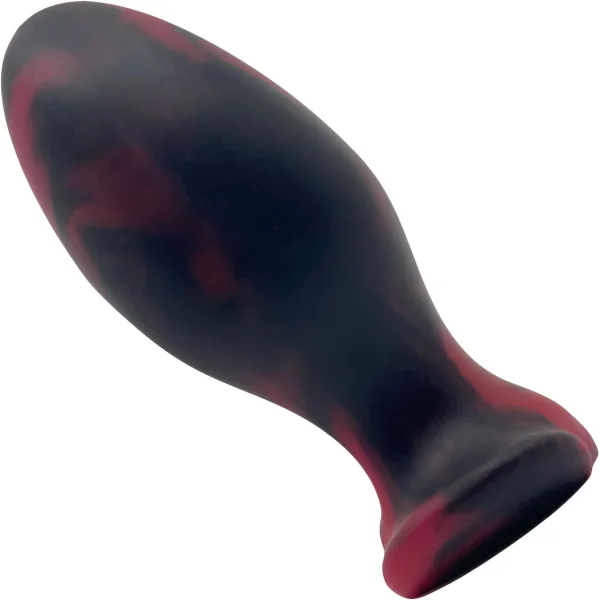 Topped Toys CHUTE 85 DP Silicone Butt Plug - Forge Red