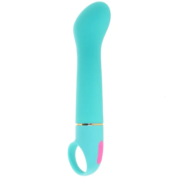 Aria Flirty AF 10-Function Silicone G-Spot Vibrator By Blush - Teal