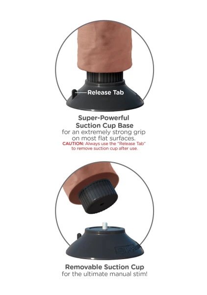 King Cock 9'' Vibrating Cock with Balls