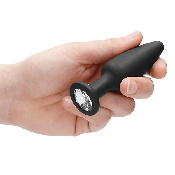 Ouch! Large Cone-Shaped Diamond Butt Plug