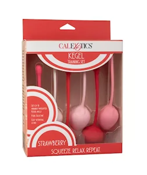 6 Piece Kegel Training Set - Strawberry - 5.5 Inch — image 17 of 18