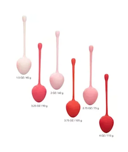 6 Piece Kegel Training Set - Strawberry - 5.5 Inch — image 14 of 18