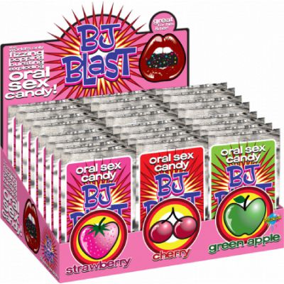 Bj Blast Oral Sex Candy 36 X Display