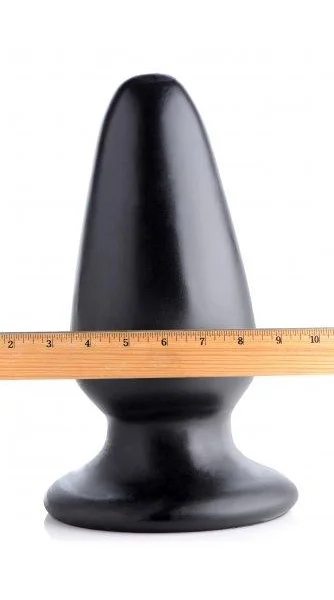 Gigantor XXXL Tapered Butt Plug Black