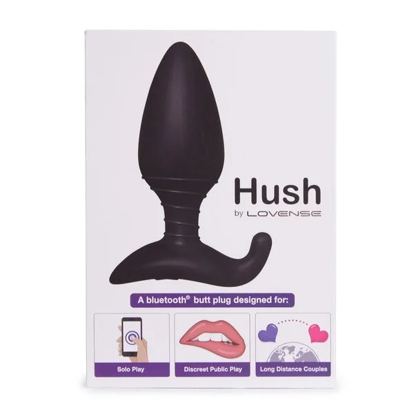 Lovense Hush 1.75" Bluetooth Vibrating Butt Plug