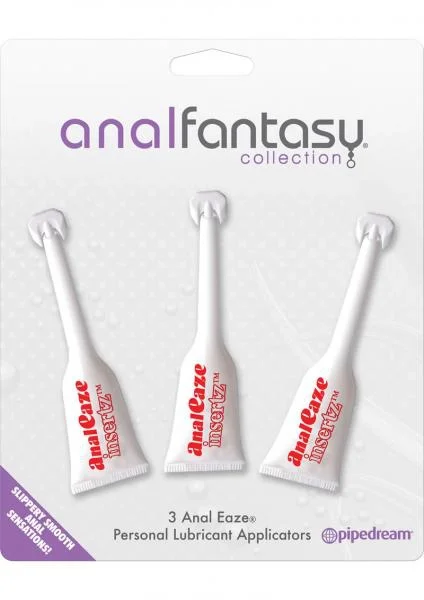 Anal Fantasy Anal Eaze Lubricant Applicators 3 Pieces