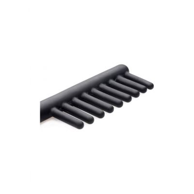 Extreme Twilight Comb Silicone E Stim Attachment Black Electrophilia