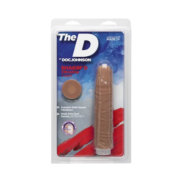 The D Shakin D 7 inch Vibrating Dildo — image 7 of 8