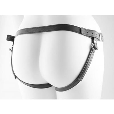 Aslan Jaguar Leather Strap On Harness