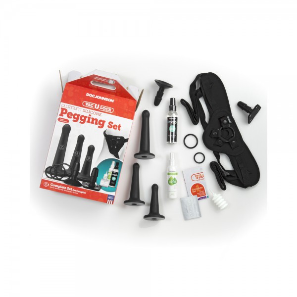 Vac-U-Lock Silicone Pegging Set