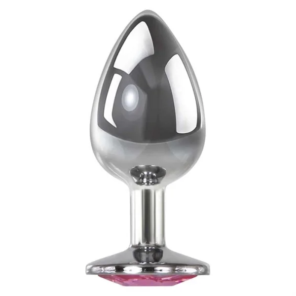 Adam & Eve Pink Gem Anal Plug - Large