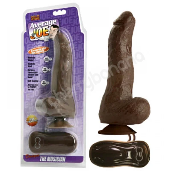 Average Joe Dwayne The Musician Brown Dildo