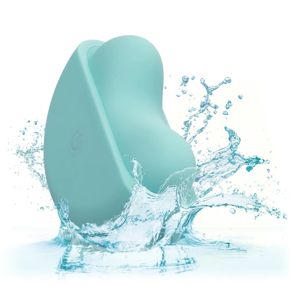 Ovation Applause Rechargeable Silicone Waterproof Clitoral Vibrator By CalExotics - Blue
