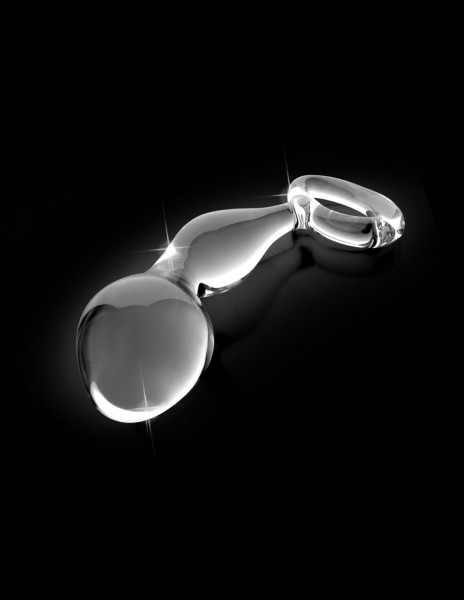 3.5" Glass Prostate Massager