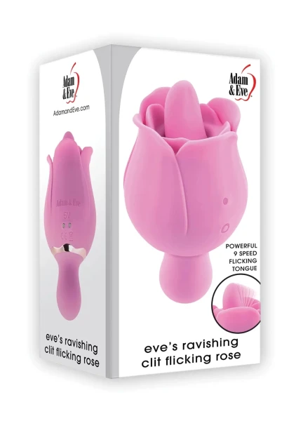 Eve's Ravishing Clit Flicking Rose Vibe