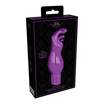 Exquisite Rechargeable Silicone Bullet Purple