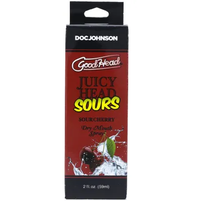 Goodhead Juicy Head Dry Mouth Spray Sour Cherry 2 Oz