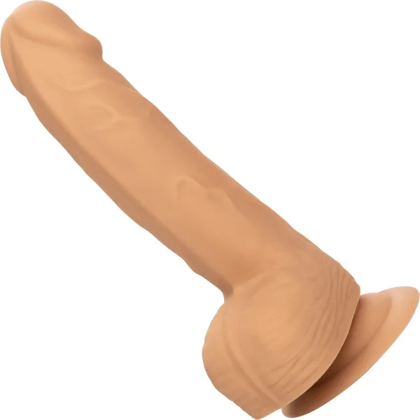Silicone Studs Realistic 6" Suction Cup Dildo - Vanilla
