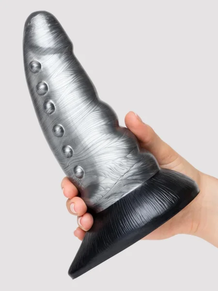 Fantasy Beastly Dragon Textured Silicone Dildo 8 Inch