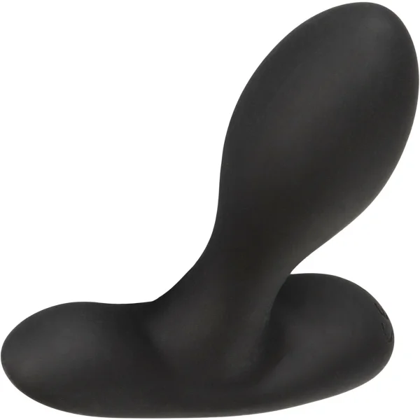 Eclipse Slender Probe Silicone Vibrating Anal Probe by CalExotics - Black