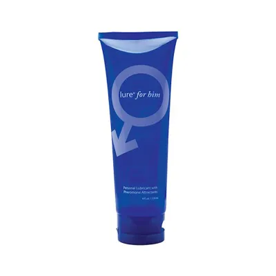 Lure For Him Personal Lubricant 4 Fl Oz 118 Ml Tube Blue 4 Oz