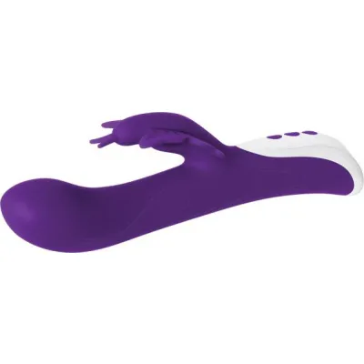 Twirly Butterfly Rabbit Vibrator Purple