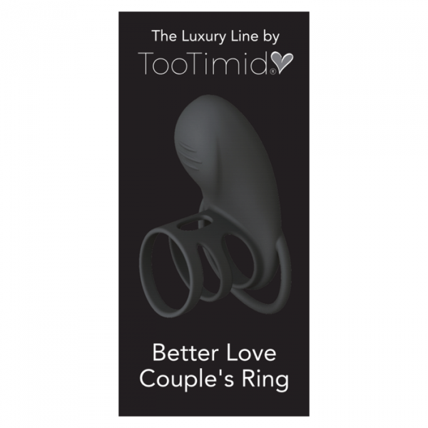 Better Love Couple's Vibrating Silicone Cock Ring