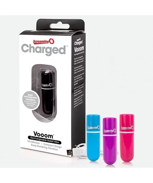 Charged Vooom Rechargeable Bullet Vibe