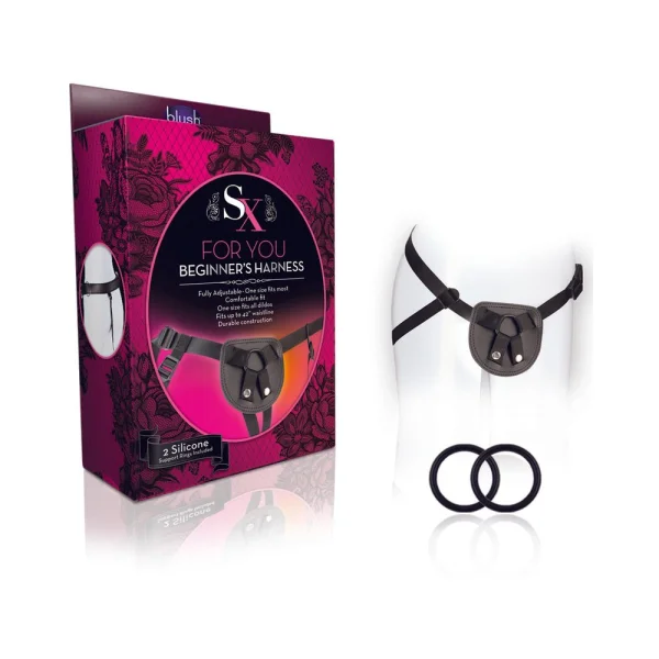 SX For You Beginners Harness Black