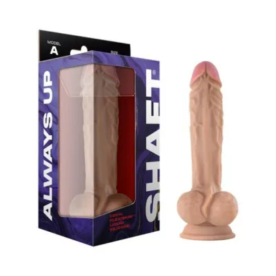 Extreme Dildos Shaft Model A Liquid Silicone 10 5 In Dildo With Balls Pine
