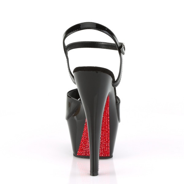 6 inches Heel, 1 3/4 inches PF Ankle Strap Sandal w/ Contrast RS — image 4 of 4