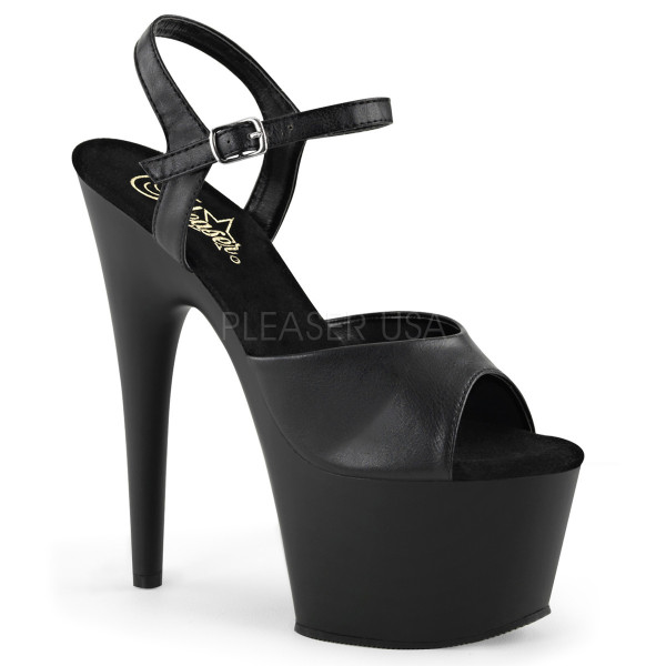7 inch Stiletto Heel Ankle Strap PF Sandal — image 5 of 8