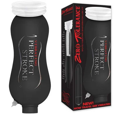 Zero Tolerance Perfect Stroke On The Go Vibrating Travel Size Suction Stroker