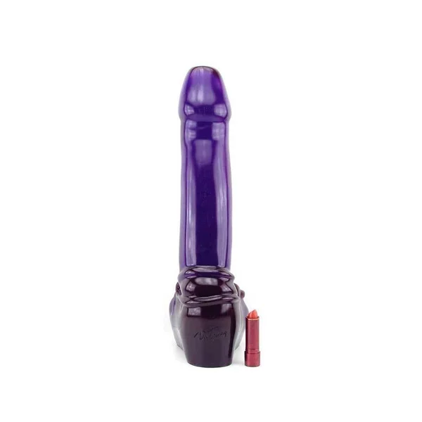 Great American Challenge Dildo | Huge 15 Inch Purple Dong by Doc Johnson — image 3 of 8