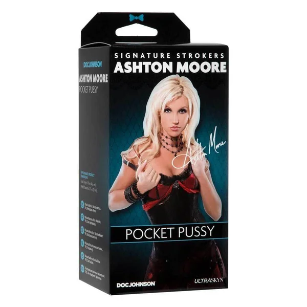 Ashton Moore Pocket Pussy | Realistic Signature Stroker by Doc Johnson — image 3 of 3